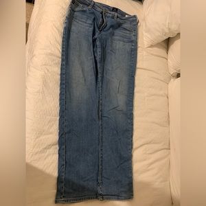 Men’s Adriano Goldschmeid blue jeans, 35x32, never worn. Excellent condition.